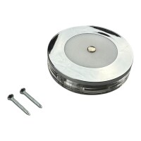 Touch-Strahler 6 Doppeltemperatur-LEDs 12 V mit kaltweißem Hauptlicht und blauem Innenlicht für Wohnwagen und Wohnmobil