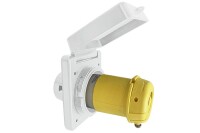Marine Landstromanschluss 220-240V 16A – Einspeisungsstecker Steckdose für Boot, IP44,