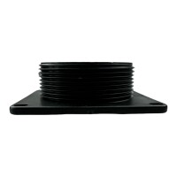 ZADI Außengewinde Anschlussflansch Ø 3 Zoll für Abwasserschieber Auslassventil Wohnwagen und Wohnmobil