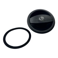 STS Europa 9301 Wohnwagenschloss STS & ZADI inkl. Dichtung komplett schwarz