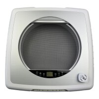 Freucamp Dachhaube Dachluke Plus Fan 35,56x35,56cm, Farbe smoke