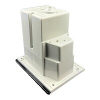 Einbaustecker CEE 230V mit schwarzer Schiebeabdeckung Wohnmobil Außenstrom Mennekes