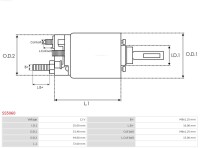 Magnetschalter Anlasser für Caliber Journey Compass Patriot 2.0 CRD