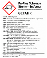 Schwarze Streifen-Entferner 500ml für Wohnwagen und Wohnmobil