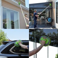 Teleskopwaschbürste Chenille Microfaser 2,5 Meter Wohnmobil Wohnwagen