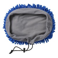 Chenille Microfaser Bürstenüberzug für Teleskopwaschbürste 150650V01/150652V01 blau