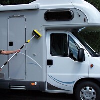 Teleskopwaschbürste Bürste Professional 2 Meter Wohnmobil LKW