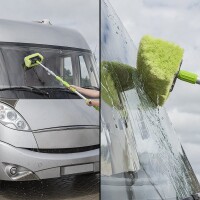 Teleskopwaschbürste 3D verstellbar 119-203cm LKW Wohnmobil Haus