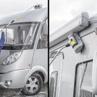 Teleskopwaschbürste 3D mit Shampoobehälter 1,9 Meter LKW Wohnmobil