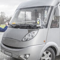 Teleskopwaschbürste 3D mit Shampoobehälter 1,9 Meter LKW Wohnmobil