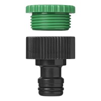 Hahnverbinder 2 in 1 Schlauchanschluss Frischwasser nicht Gardena