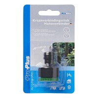 Hahnverbinder 2 in 1 Schlauchanschluss Frischwasser nicht Gardena