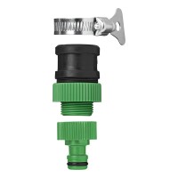 Hahnverbinder rund Schlauchverbinder Frischwasser Garten