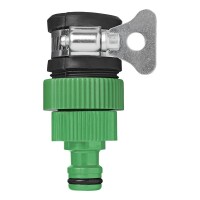 Hahnverbinder rund Schlauchverbinder Frischwasser Garten