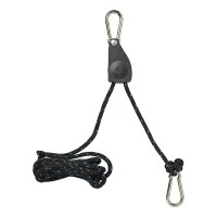 Flaschenzug mit Ratsche und Seil - Set von 2 Stück 136kg
