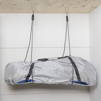 Flaschenzug mit Ratsche und Seil - Set von 2 Stück 136kg