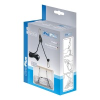 Flaschenzug mit Ratsche und Seil - Set von 2 Stück 136kg