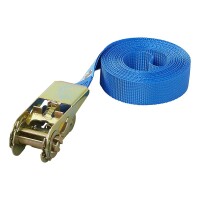 Spanngurt blau mit Ratsche 5 Meter