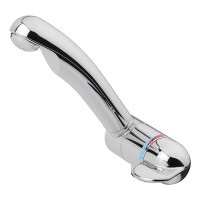 Mischbatterie Style 3000 12V Ø27 mm gebogener Auslauf
