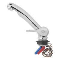 Mischbatterie Keramik Style 12V Ø33 mm chrom Wohnmobil Wohnwagen