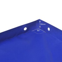 Anhänger-Flachplane mit Gummigurt 2075x1140x50mm