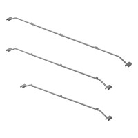 Flachplanenbügel verstellbar 140,5-208cm für Anhänger