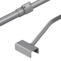 Flachplanenbügel verstellbar 140,5-208cm für Anhänger