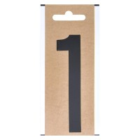 Folienzeichen " 1 " 10cm