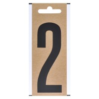 Folienzeichen " 2 " 10cm