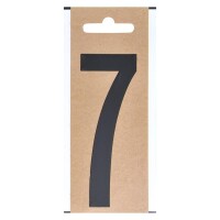 Folienzeichen &quot; 7 &quot; 10cm