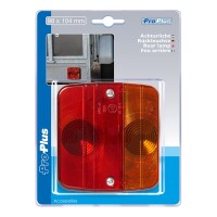 Pro Plus R&uuml;ckleuchte 4 Funktionen 98x104mm im...