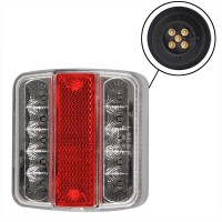 Pro Plus R&uuml;ckleuchte 4 Funktionen 98x105mm 14LED...