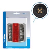 Pro Plus R&uuml;ckleuchte 4 Funktionen 98x105mm 14LED...