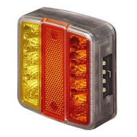 Pro Plus Rückleuchte 4 Funktionen 98x105mm 14LED PM