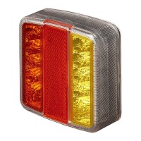 Pro Plus Rückleuchte 4 Funktionen 98x105mm 14LED PM