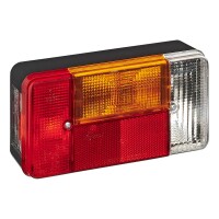 Pro Plus Rückleuchte 5 Funktionen 194x104mm rechts