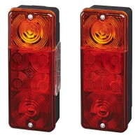 Pro Plus Rückleuchte 4 Funktionen 210x83mm