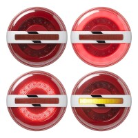 Pro Plus Rückleuchte 3 Funktionen 140mm LED mit dynamischem Blinklicht