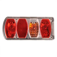 Pro Plus R&uuml;ckleuchte 6 Funktionen 222x100mm links