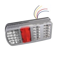 Pro Plus Rückleuchte 5 Funktionen 225x105mm 43LED links