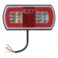 Pro Plus Rückleuchte 5 Funktionen  225 x 105 mm 43LED links