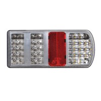 Pro Plus R&uuml;ckleuchte 5 Funktionen 225x105mm...