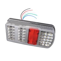 Pro Plus Rückleuchte 5 Funktionen 225x105mm 43LED rechts