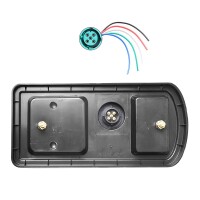 Pro Plus Rückleuchte 5 Funktionen 225x105mm 43LED rechts