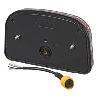 Pro Plus Rückleuchte 6 Funktionen 240x150mm LED links