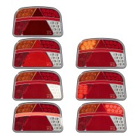 Pro Plus Rückleuchte 6 Funktionen 240x150mm LED links