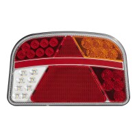 Pro Plus Rückleuchte 6 Funktionen 240x150mm LED rechts