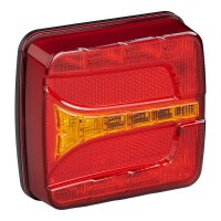 Pro Plus Rückleuchte 4 Funktionen 106 x 99 mm LED links