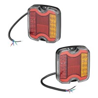 Pro Plus Rückleuchte 4 Funktionen 105 x 95 mm LED + GLOW rechts