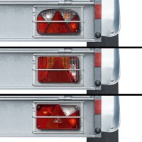 Pro Plus Rücklicht-Schutzgitter aus Eisen 260x170x80mm